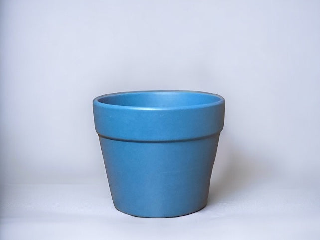 Blue Clay Pot